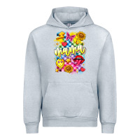 Heather Grey Mama Urban Hoodie - CowhideDigitalArt