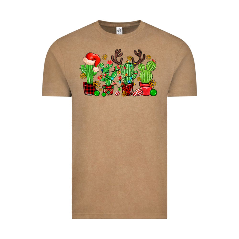 Christmas Cactus Vintage Tee by MaliasSmallBusiness | Teevron
