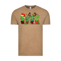 Vintage Coffee christmas cactus Vintage Tee - MaliasSmallBusiness