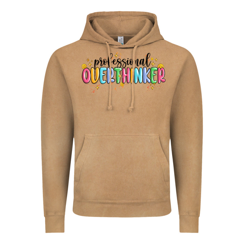Professional Overthinker Vintage Hoodie by MaliasSmallBusiness | Teevron