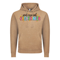 Vintage Coffee professional overthinker Vintage Hoodie - MaliasSmallBusiness