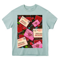 Arona love letters with roses  air Heavy Core Tee - AdoDesignShop