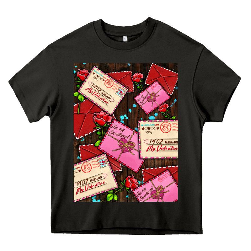 Love Letters With Roses  Air Heavy Core Tee by AdoDesignShop | Teevron