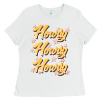 White howdy howdy howdy Ladies Tee - JahusDesignShop