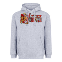 Heather Grey love you forever olivia Heavyweight Hoodie - OliviaCreatesArt