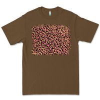 Cacao leopard with pink glitter Premium Tee - Artiststas