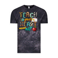 Cloud Black teach your heart out Vintage Tee - NancyCooperArtShop