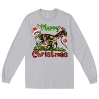Moon Dust maine coon cat merry christmas Long Sleeve Tee - LillyAllenDesigns