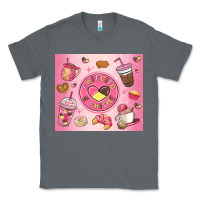 Charcoal Heather cafecito y chisme Classic Tee - MaliasSmallBusiness