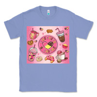 Colony Blue cafecito y chisme Classic Tee - MaliasSmallBusiness