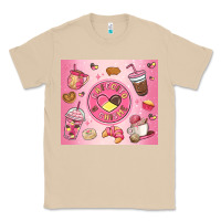 Mushroom cafecito y chisme Classic Tee - MaliasSmallBusiness