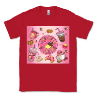 Red cafecito y chisme Classic Tee - MaliasSmallBusiness