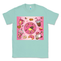 Seafoam cafecito y chisme Classic Tee - MaliasSmallBusiness