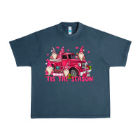 Midnight Navy tis the season Urban Heavy Tee - MaliasSmallBusiness