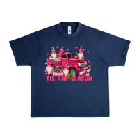 Navy tis the season Urban Heavy Tee - MaliasSmallBusiness