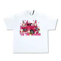 White tis the season Urban Heavy Tee - MaliasSmallBusiness