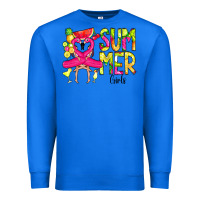 True Royal Summer Girls Flamingo Premium Sweatshirt - CowCowDesign