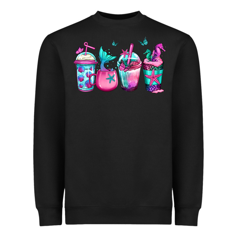 Mermaid Underwater Coffee Heavyweight Sweatshirt by Jasminsmagicworld | Teevron