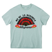 Arona me de la herencia hispana hand fan Heavy Core Tee - BundleAndBundleShop