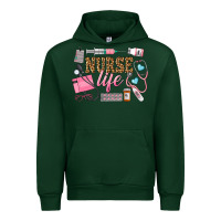Forest Green Western Nurse Life Urban Hoodie - LillyAllenDesigns