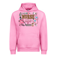 Fuchsia Pink Western Nurse Life Urban Hoodie - LillyAllenDesigns