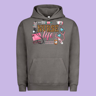 Western Nurse Life Urban Hoodie Designed By Lillyallendesigns