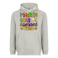 Moon Dust mardi gras drinking team with glasses olivia Heavyweight Hoodie - OliviaCreatesArt
