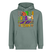 Sage mardi gras drinking team with glasses olivia Heavyweight Hoodie - OliviaCreatesArt