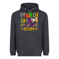 Smoke mardi gras drinking team with glasses olivia Heavyweight Hoodie - OliviaCreatesArt