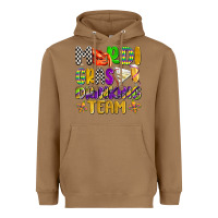 Toasted Coconut mardi gras drinking team with glasses olivia Heavyweight Hoodie - OliviaCreatesArt