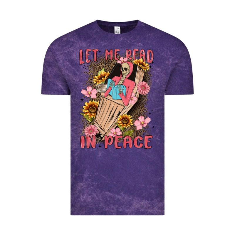 Let Me Read In Peace Vintage Tee by MaliasSmallBusiness | Teevron