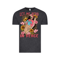 Vintage Black let me read in peace Vintage Tee - MaliasSmallBusiness