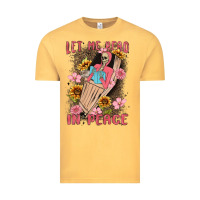 Vintage Mustard let me read in peace Vintage Tee - MaliasSmallBusiness