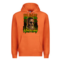 Carrot Black history afro man Premium Hoodie - HowdyJamesFarm