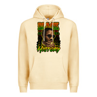 Pina Colada Black history afro man Premium Hoodie - HowdyJamesFarm