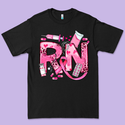 Breast Cancer Rn Registered Nurse Premium Tee Designed By Jahusdesignshop