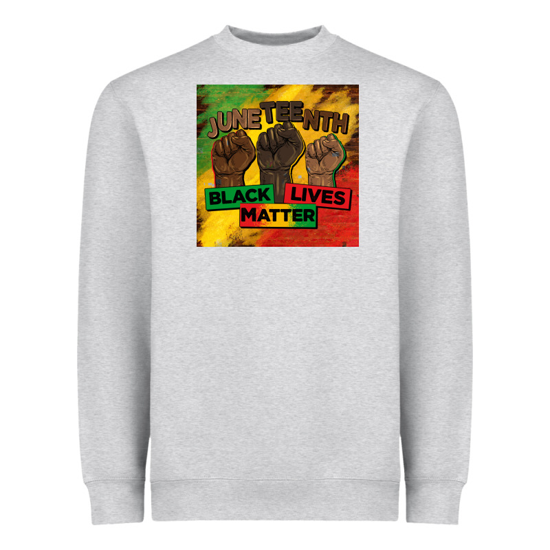 Juneteenth Black Lives Matter Mug  Coaster Heavyweight Sweatshirt by BarkalooDesign | Teevron