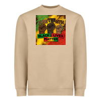 Mushroom juneteenth black lives matter mug  coaster Heavyweight Sweatshirt - BarkalooDesign