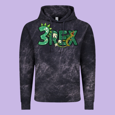 Three Rex Vintage Hoodie Designed By Maliassmallbusiness