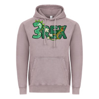 Vintage Zinc three rex Vintage Hoodie - MaliasSmallBusiness