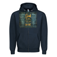 Navy i have you in my heart Zipper Hoodie - TumblerDesignByShophia