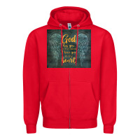Red i have you in my heart Zipper Hoodie - TumblerDesignByShophia
