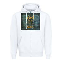 White i have you in my heart Zipper Hoodie - TumblerDesignByShophia