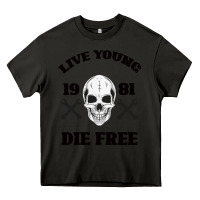 Asphalt Live Young Die Free Heavy Core Tee - Bettercallsaul