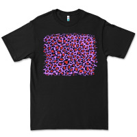 Black lilac leopard with red glitter Premium Tee - Artiststas