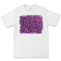 White lilac leopard with red glitter Premium Tee - Artiststas