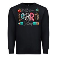 Black y'all gonna learn today Premium Sweatshirt - OliviaCreatesArt