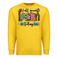Lemon y'all gonna learn today Premium Sweatshirt - OliviaCreatesArt