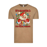 Vintage Coffee its abuelita and pan dulce season mexican santa Vintage Tee - MaliasSmallBusiness