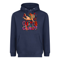 Navy cupids candy olivia Heavyweight Hoodie - OliviaCreatesArt